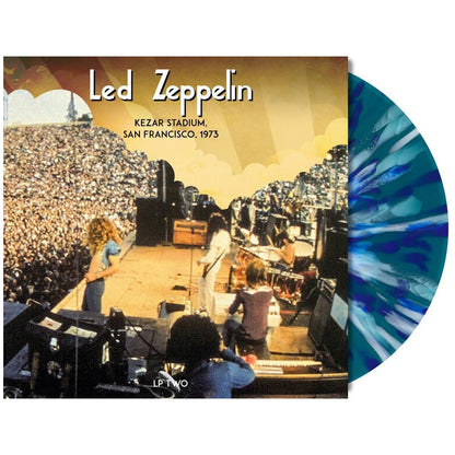 LED ZEPPELIN 4xLP BOX SET Live '69 & '73 (Blue & White Splatter Coloured Vinyls)