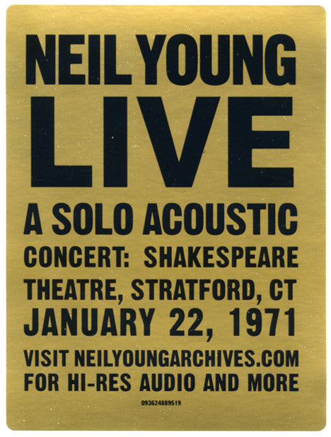 NEIL YOUNG LP Young Shakespeare