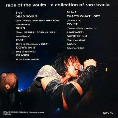 NINE INCH NAILS LP Rape Of The Vaults A Collection Of Rare Tracks (Red Marbled)