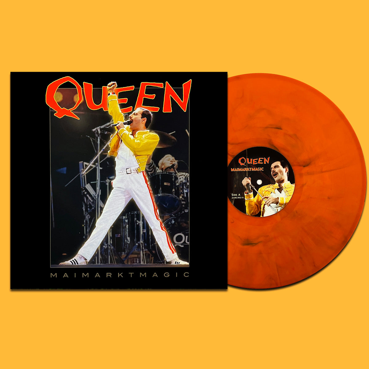 QUEEN LP Maimarktmagic (Orange Marbled Coloured Vinyl)