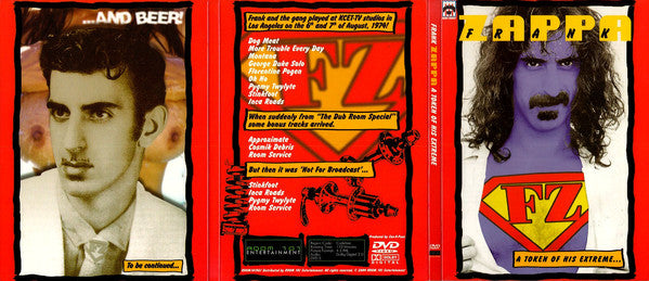 FRANK ZAPPA DVD A Token Of His Extreme... (Digipack)