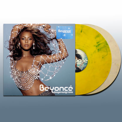 BEYONCE 2xLP Dangerously In Love (Yellow Marbled Coloured Vinyls)