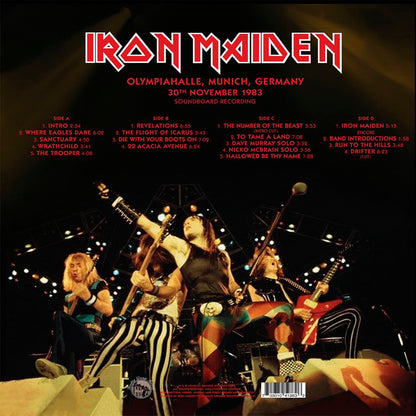IRON MAIDEN 2xLP Scream For Me Munich (Purple Colour Vinyls) 250 Copies