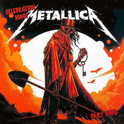 METALLICA 3xLP+2CD BOX SET Celebration Night (Crystal Clear Coloured) 320 Copies