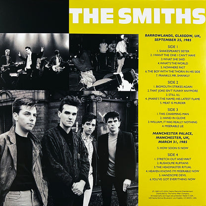 THE SMITHS 2xLP Scratch My Name On Your Arm (Crystal Colour Vinyl) PROMO EDITION