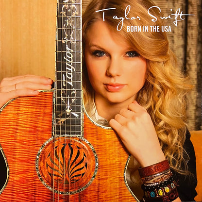 TAYLOR SWIFT LP Born In The USA - Rare and Unreleased Tracks (Blue Colour)