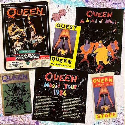 QUEEN 2xLP Magic Night In Stockholm (Blue & Green Crystal Colour) 320 Copies