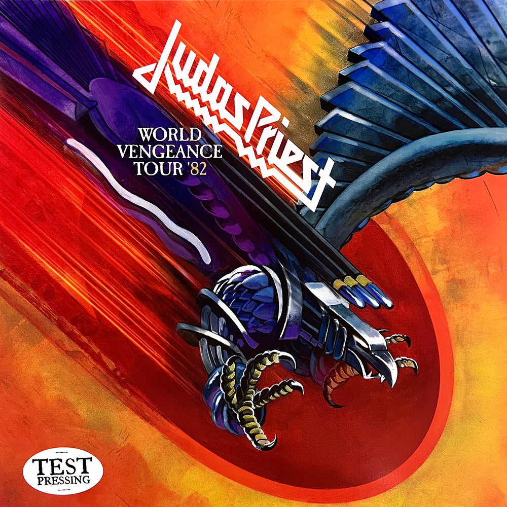 JUDAS PRIEST 2xLP World Vengeance Tour ‘82 (TEST PRESSING)