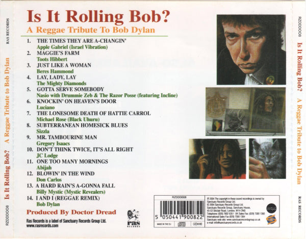 VARIOUS 2xCD Is It Rolling Bob? A Reggae Tribute