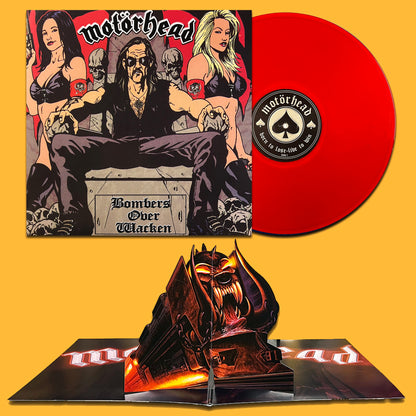 MOTORHEAD LP Bombers over Wacken (Red Coloured Vinyl Deluxe Pop Up Cover)