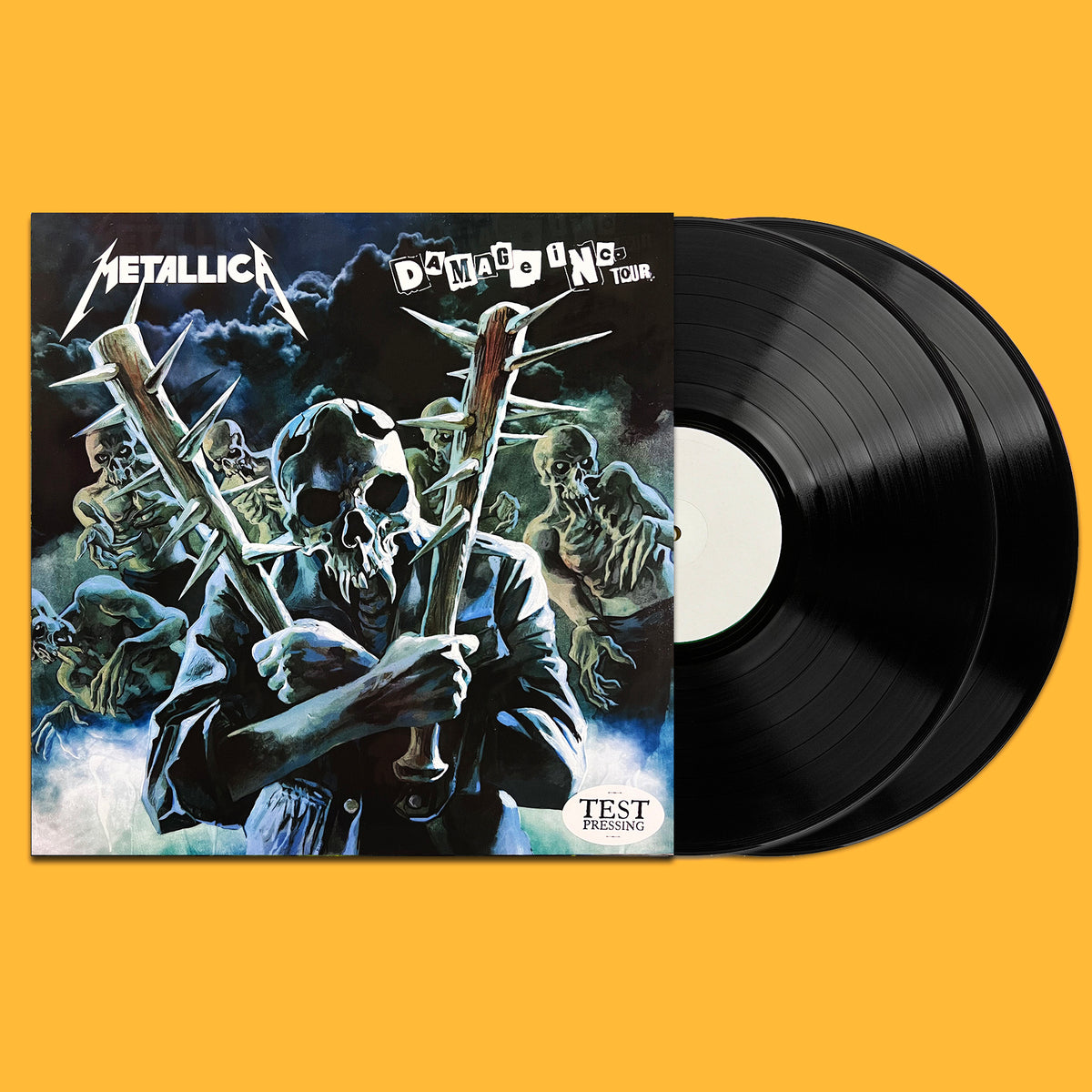 METALLICA 2xLP Damage Inc. Tour (TEST PRESSING)