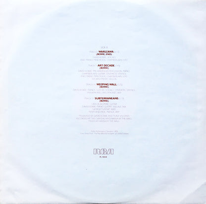 DAVID BOWIE LP Low (180 Gram Heavyweight Vinyl)