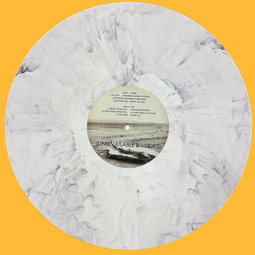 THE CURE 2xLP Standing On A Beach The Singles And Unavailable B-Sides (Marbled)