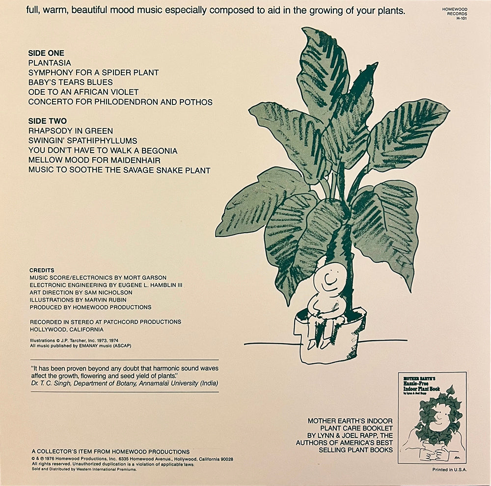 MORT GARSON LP Mother Earth's Plantasia (180 Gram Heavyweight Vinyl)