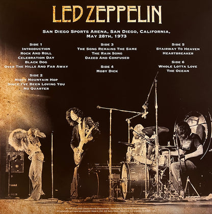 LED ZEPPELIN 3xLP Quick Diet (Orange Coloured Vinyls) 250 Numbered Copies