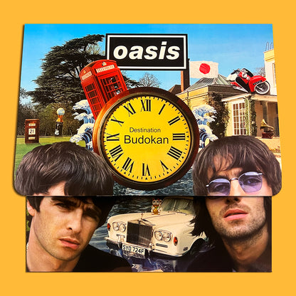 OASIS 2xLP Destination Budokan (Green & Yellow Coloured) 320 Numbered Copies