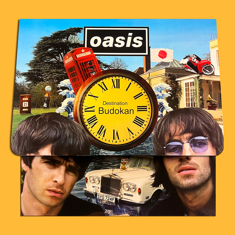 OASIS 2xLP Destination Budokan (Purple & Yellow Coloured) 320 Numbered Copies