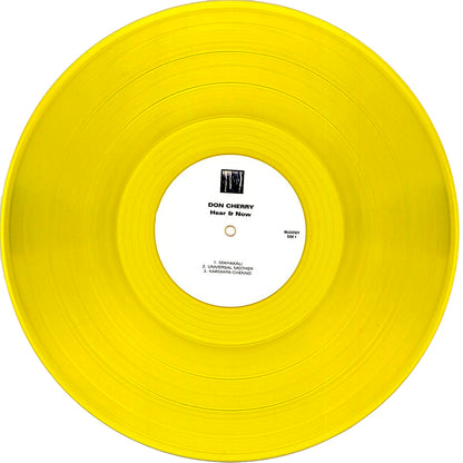 DON CHERRY LP Hear & Now (Yellow Coloured Vinyl)