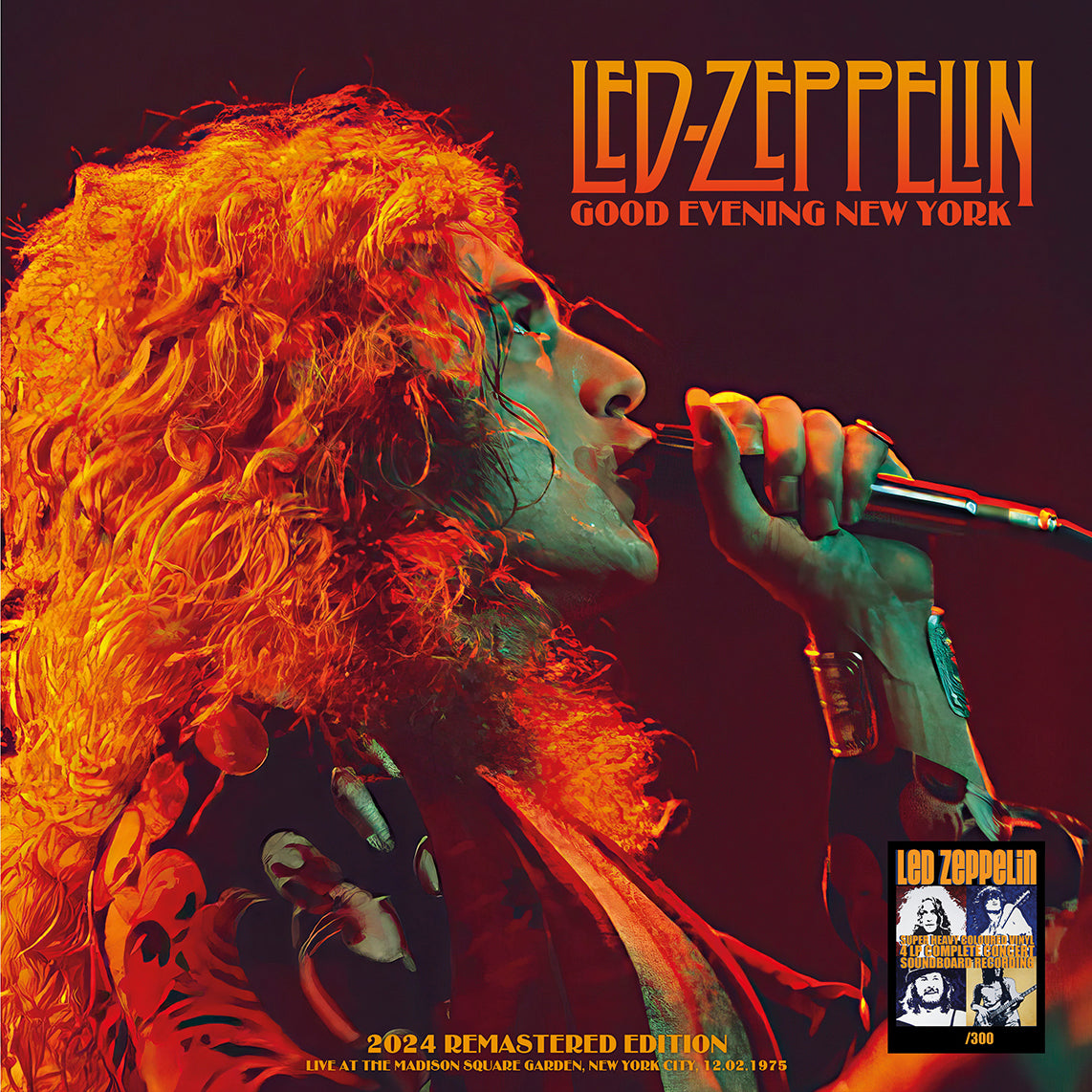LED ZEPPELIN 4xLP BOX SET Good Evening New York 2024 Remastered Edition (Colour)