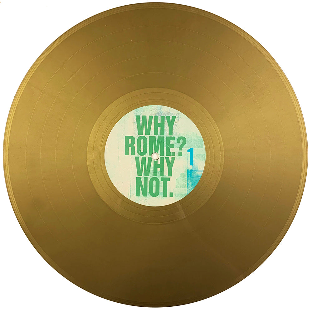LIAM GALLAGHER LP WHY ROME? WHY NOT (Gold Coloured Numbered Vinyl)