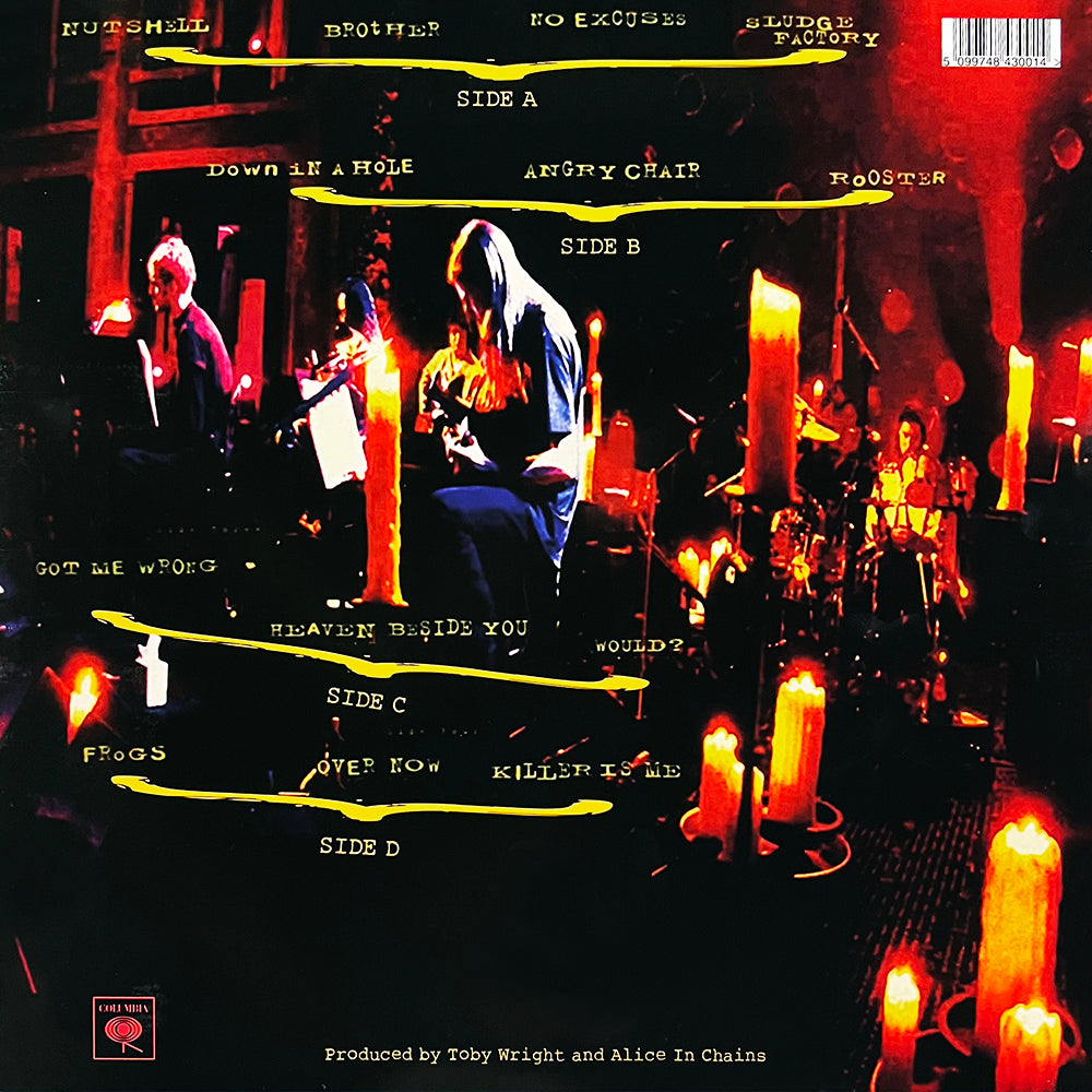 ALICE IN CHAINS 2xLP MTV Unplugged (Grey & Brown Marbled Coloured Vinyls)