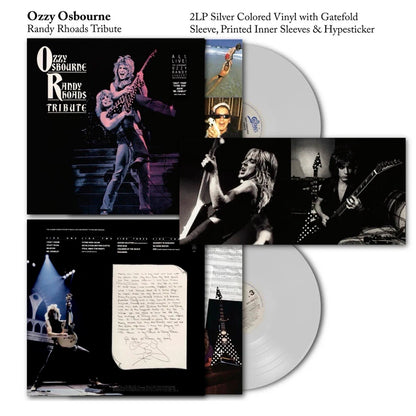 OZZY OSBOURNE 2xLP Randy Rhoads Tribute (Silver-Coloured Vinyl)