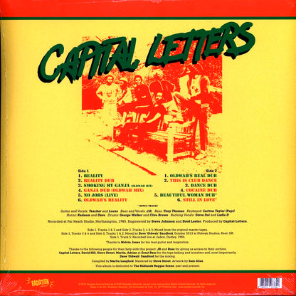 CAPITAL LETTERS LP Reality + 2 Bonus Tracks
