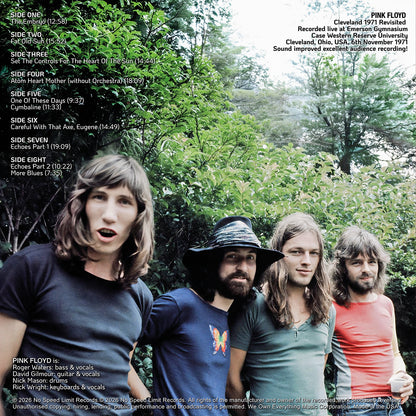 PINK FLOYD 4xLP BOX SET Cleveland 1971 Revisited (Coloured Vinyls) 300 Numbered