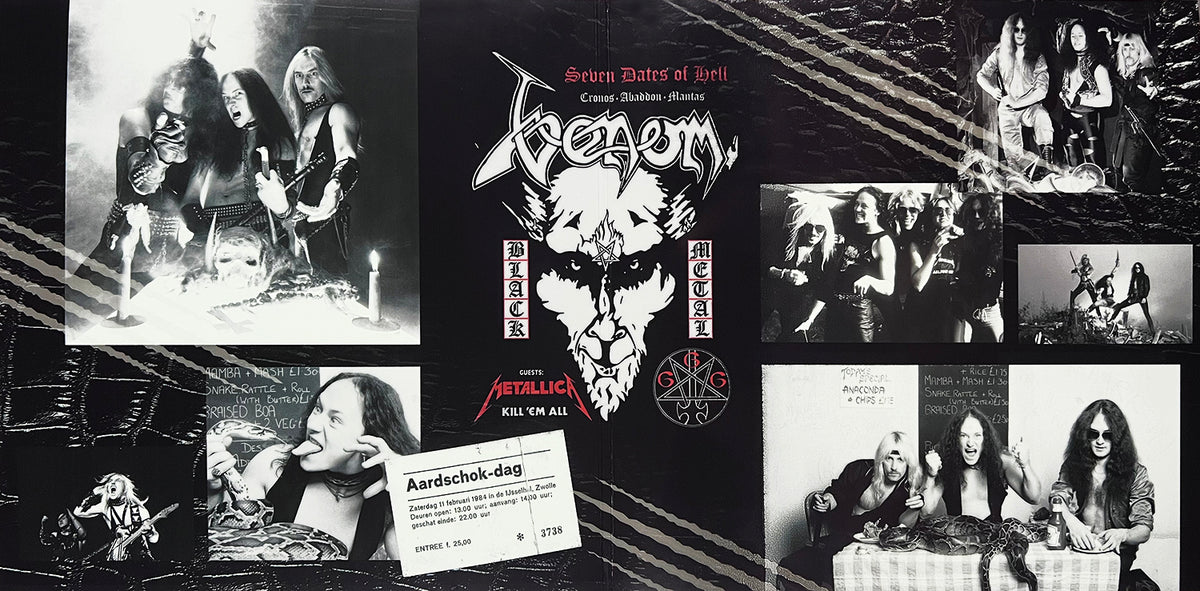 VENOM 2xLP Seven Dates Of Hell (Green Army Coloured Vinyls)
