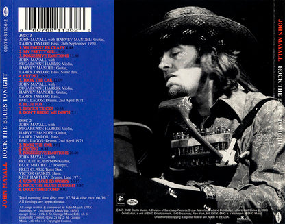 JOHN MAYALL 2xCD Rock The Blues Tonight