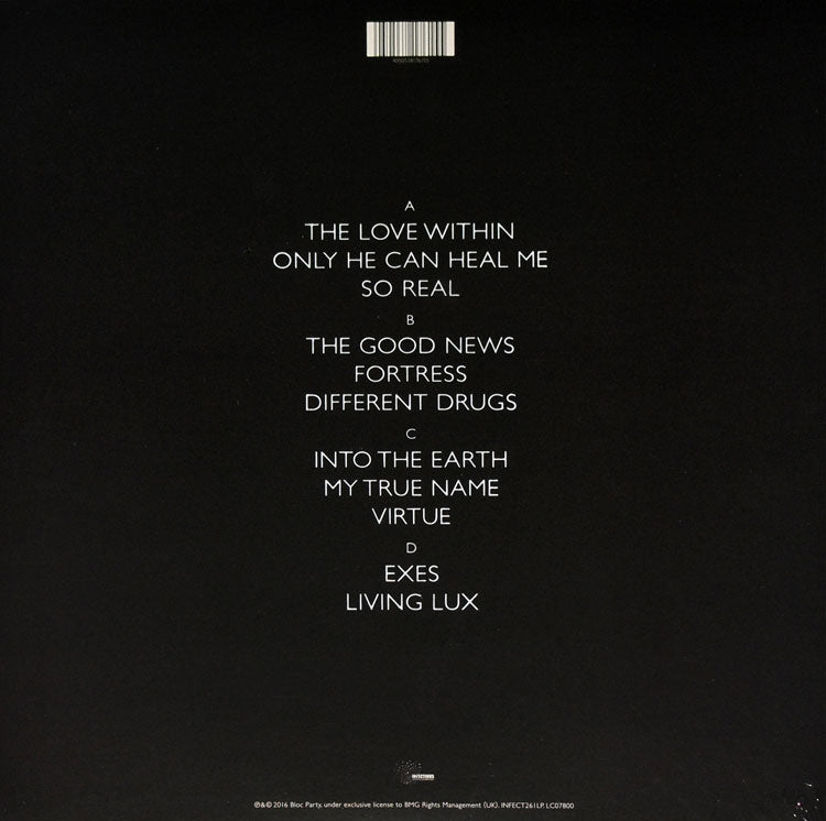 BLOC PARTY 2xLP Hymns (White Coloured Vinyl)