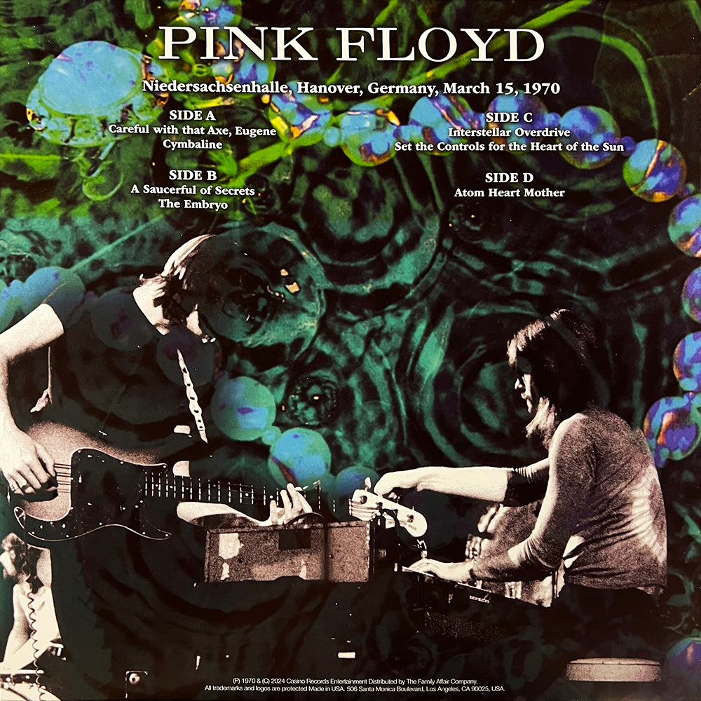 PINK FLOYD 2xLP German Warm Glow (Marbled Yellow Colour 250 Numbered Copies)