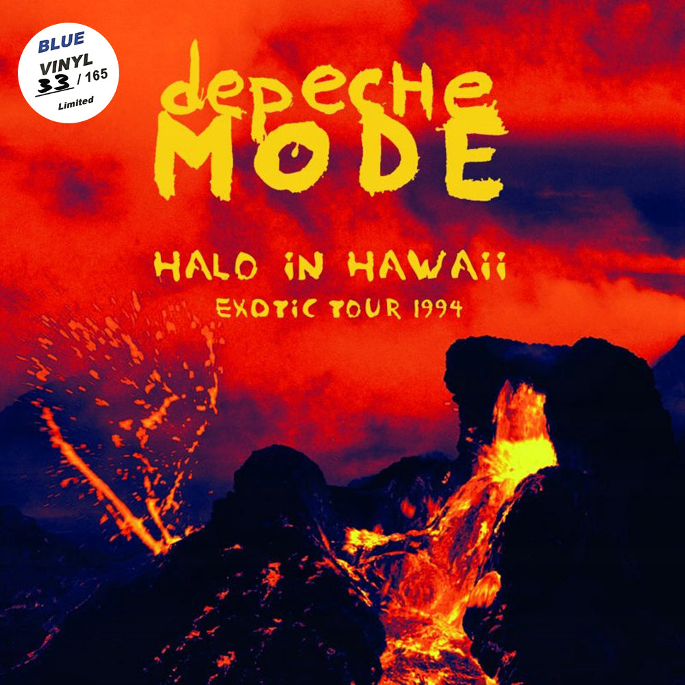 DEPECHE MODE 2xLP Halo In Hawaii (Exotic Tour 1994) (Blue Coloured Vinyls)
