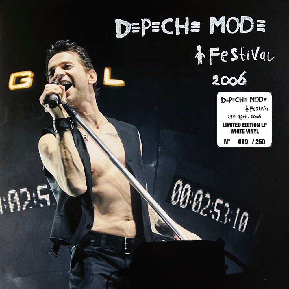 DEPECHE MODE LP Festival 2006 (White Colour 250 Numbered Copies)