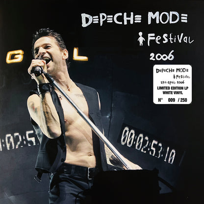 DEPECHE MODE LP Festival 2006 (White Colour 250 Numbered Copies)