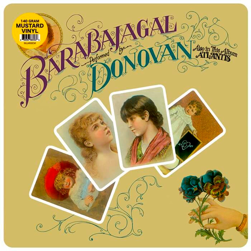 DONOVAN LP Barabajagal (Mustard Coloured Vinyl) + Bonus Tracks
