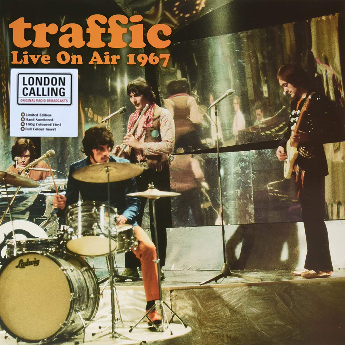 TRAFFIC LP Live On Air 1967 (Florescent Orange Coloured Vinyl)