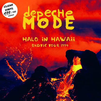 DEPECHE MODE 2xLP Halo In Hawaii (Exotic Tour 1994) (Clear Colour) BENT CORNER