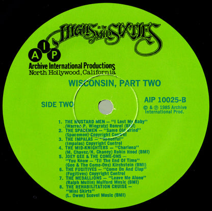 VARIOS LP Highs In The Mid Sixties Volume 15: Wisconsin Part 2