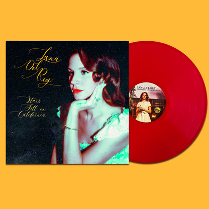 LANA DEL REY LP Stars Fell On California (Red Coloured Vinyl)