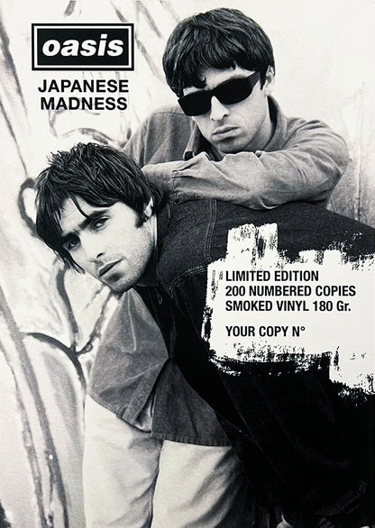 OASIS BOX SET 4xLP Japanese Madness (Smoked Coloured Vinyls) PROMO EDITION