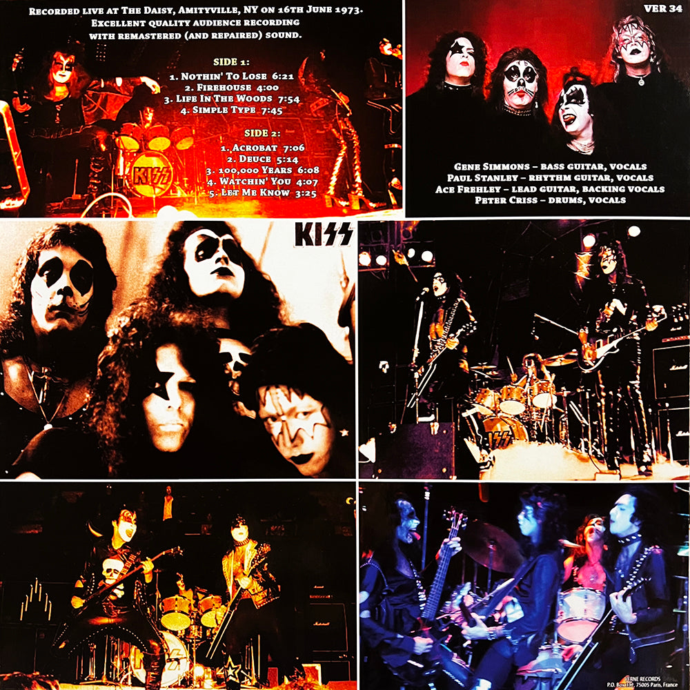 KISS LP Alive! In Amityville, June 1973 (Red Coloured Vinyl)