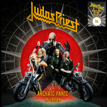 JUDAS PRIEST 2xLP Archaic Panic in Japan Red Coloured Vinyl 300 Numbered Copies