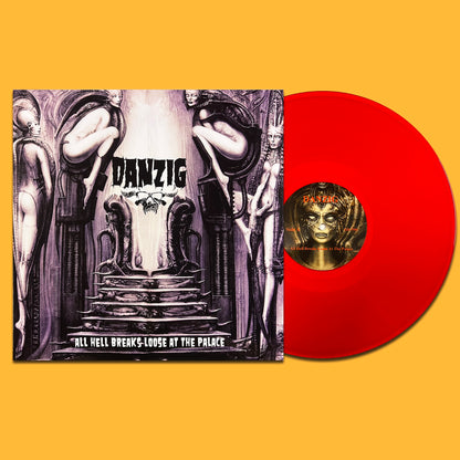 DANZIG LP All Hell Breaks Loose At The Palace (Red Coloured Vinyl)