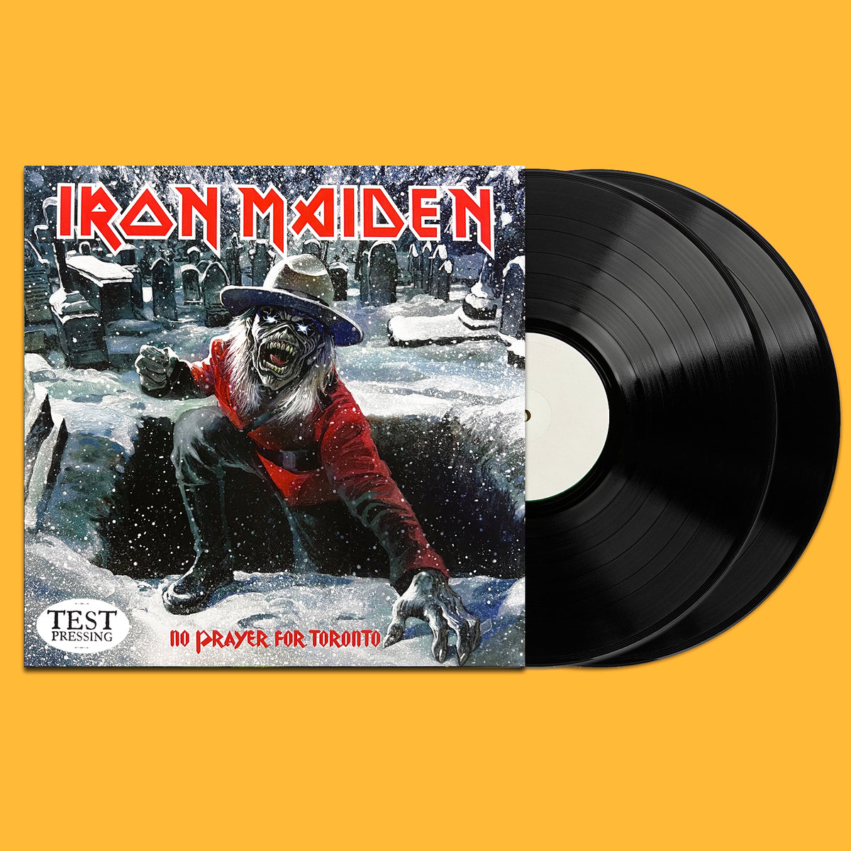 IRON MAIDEN 2xLP No Prayer For Toronto (TEST PRESSING)