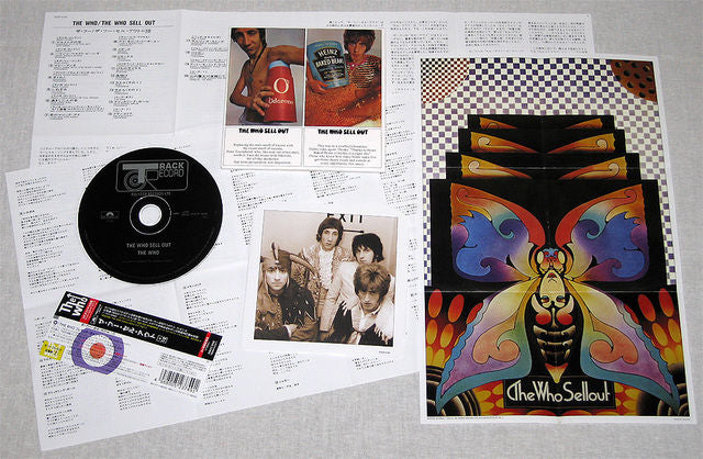 THE WHO CD Sell Out + 10 Bonus Tracks (Japan)