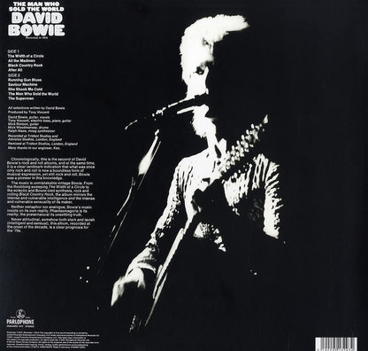 DAVID BOWIE LP Man Who Sold The World (Picture Disc with Poster)