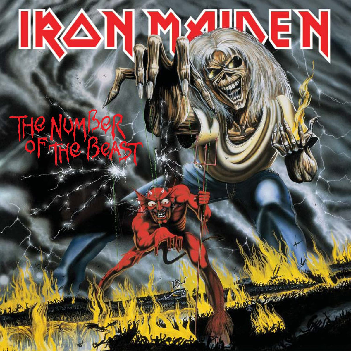 IRON MAIDEN LP The Number Of The Beast