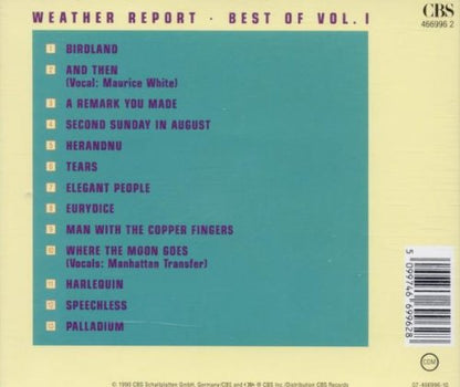 WEATHER REPORT CD Best Of Weather Report Vol. 1