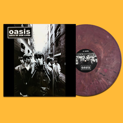 OASIS LP Days Of Our Lives (Brown Purple Marbled Coloured Vinyl)